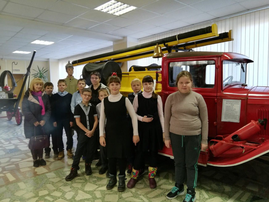 8-9 октября обучающиеся 5-х классов посетили экскурсию в Центре противопожарной пропаганды и общественных связей